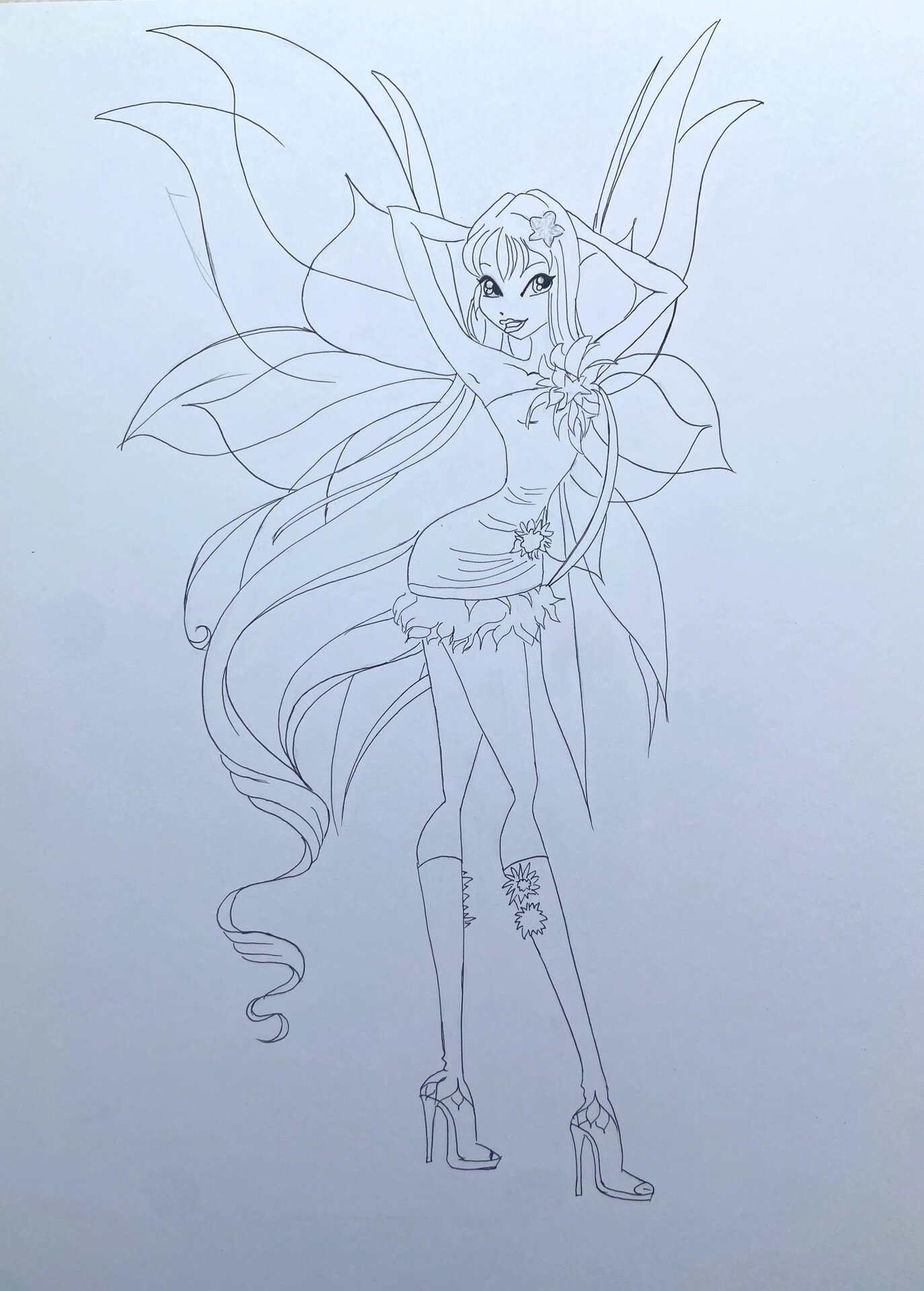 每天为宝贝画个仙子—《魔法俏佳人》丝黛娜