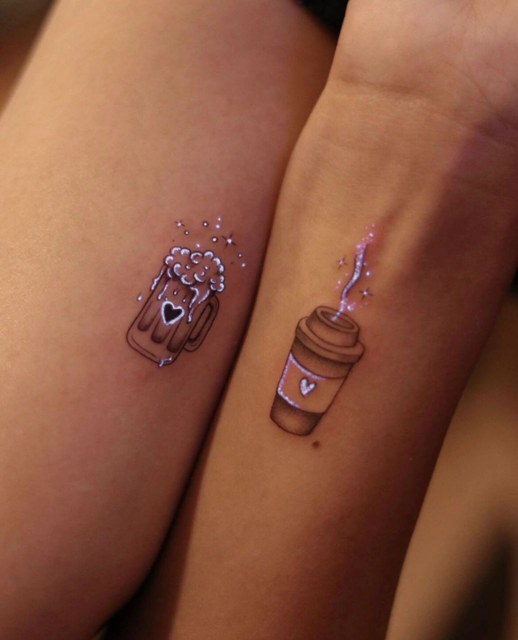 tattoo丨荧光纹身丨小清新纹身丨女生纹身