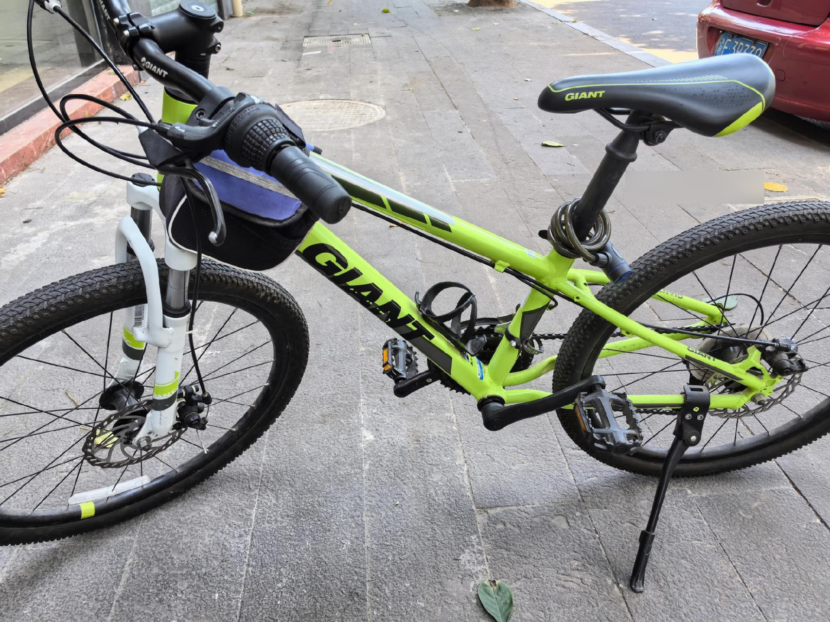 捷安特atx610,24寸青少年车 前后变速转把!碟刹!二手精品