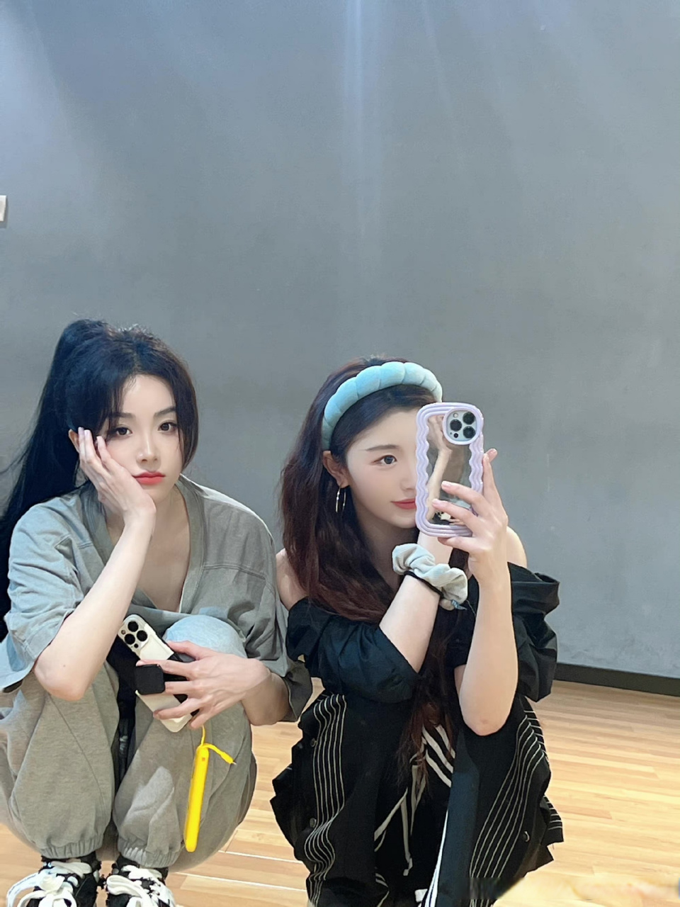 孔雪儿喻言合照# 好漂亮