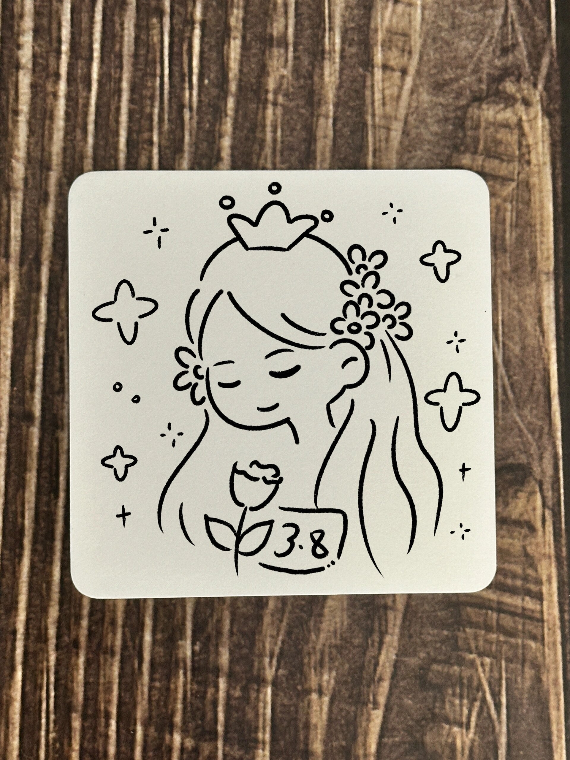 8妇女节小贺卡来啦～女神节必备 快给老师或者妈妈画可爱的节日小卡片