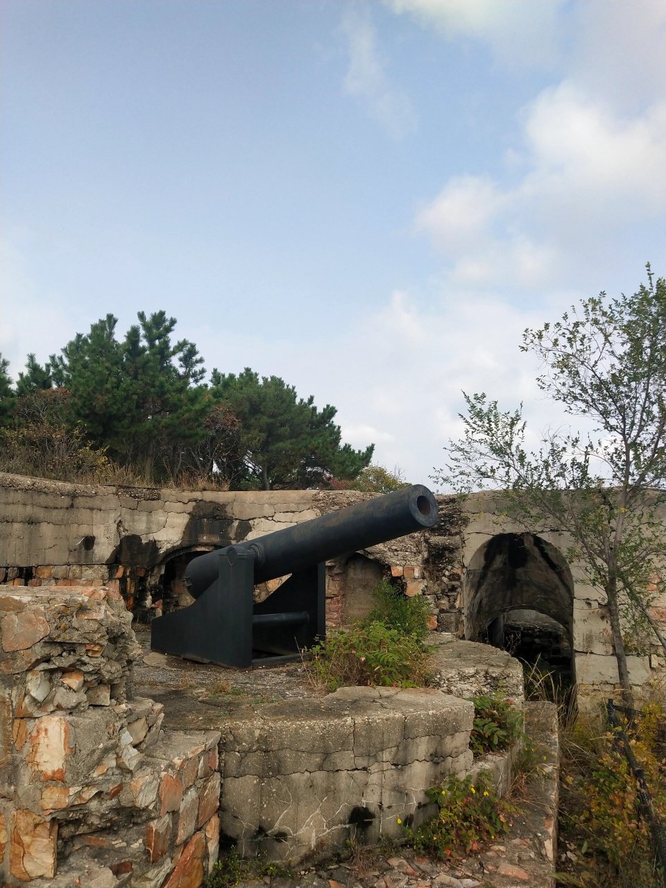 大连旅顺口西炮台遗址