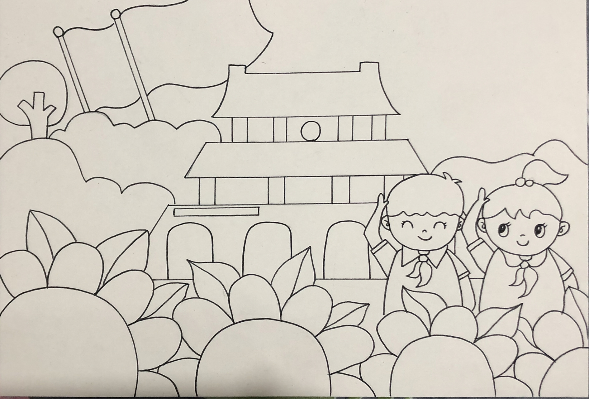 建党一百周年绘画 建党一百周年来了,前前后后画了几幅画,有临摹的有