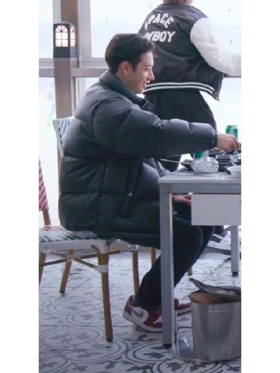 skz-code 方灿同款鞋 鞋:jordan air jordan 1 low "bordeaux" 低帮