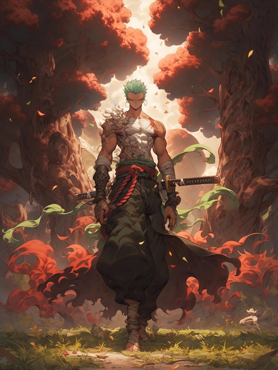 海贼王-索隆 炫酷壁纸 02020202020202020202