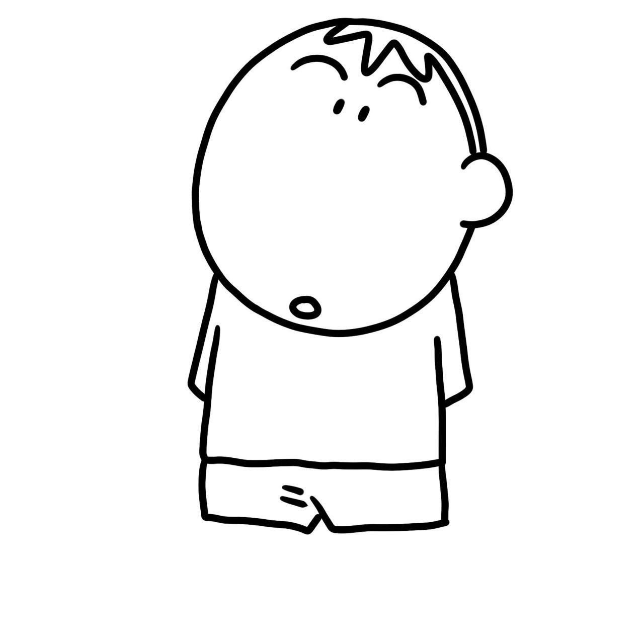 之前画过一个版本,今天再画一个,是有一点点区别的阿呆注意!