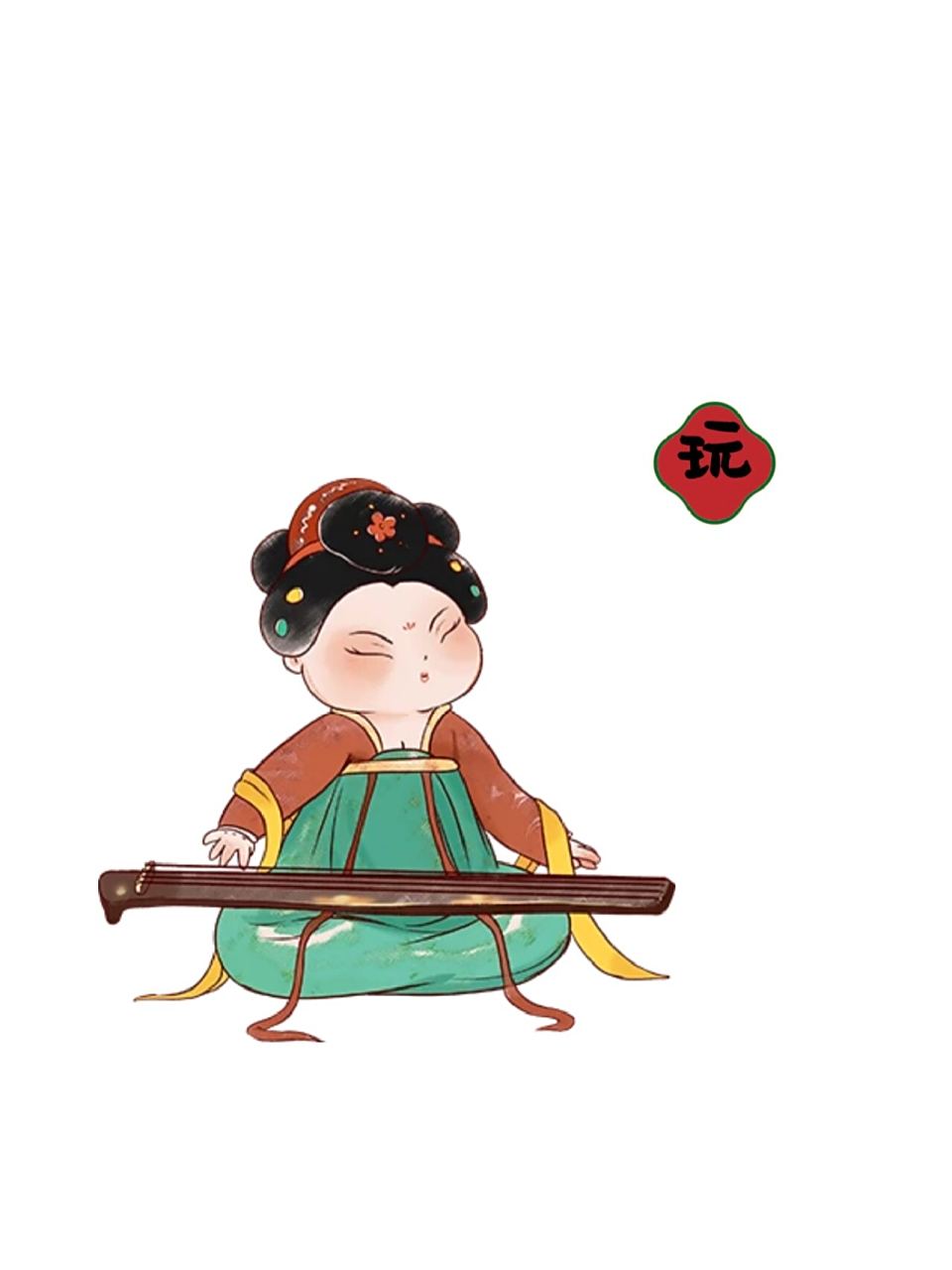 国潮风|《唐宫夜宴》唐朝q萌版小姐姐  	 宝子们一定看过唐宫夜宴吧