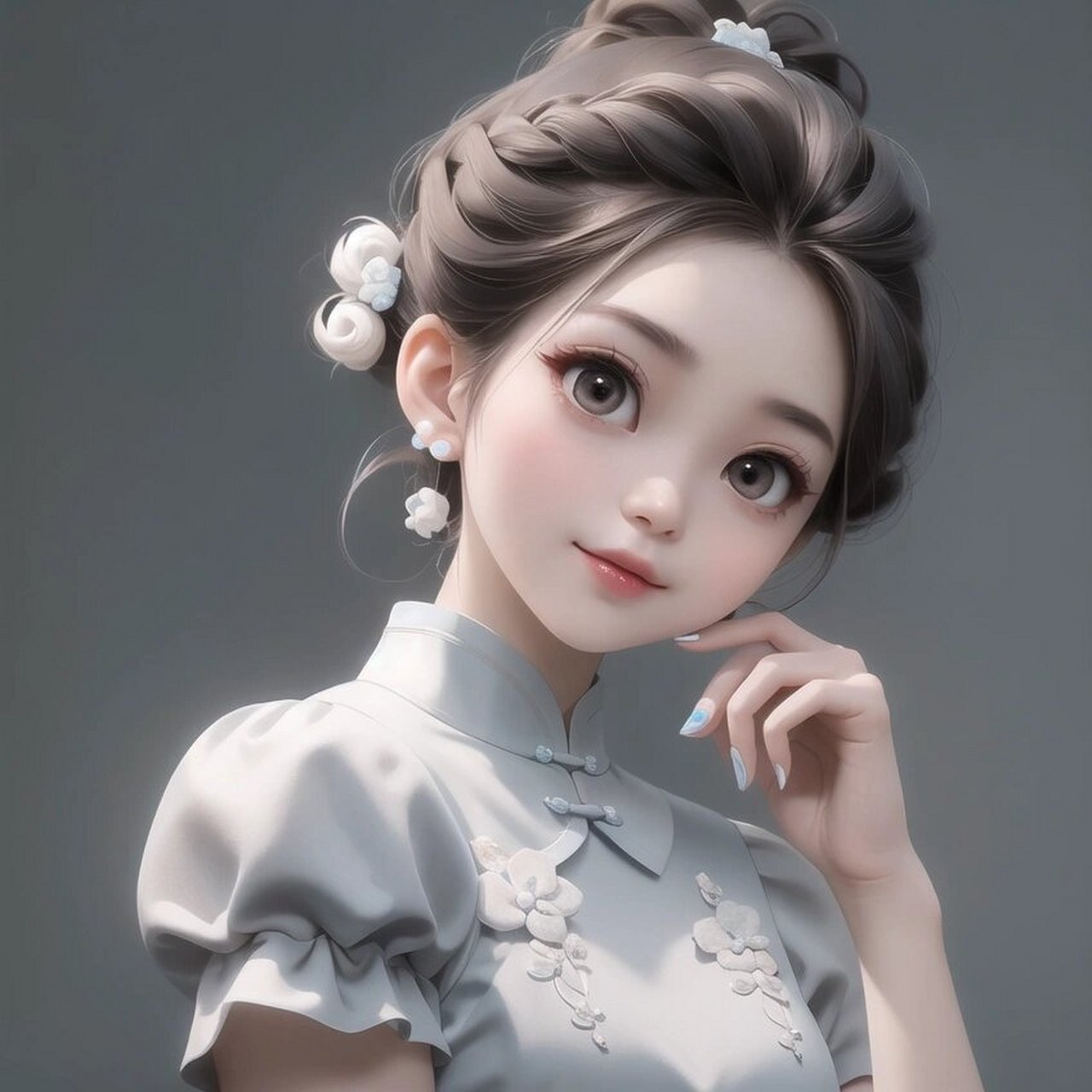 恬静文雅的民国小姐姐头像