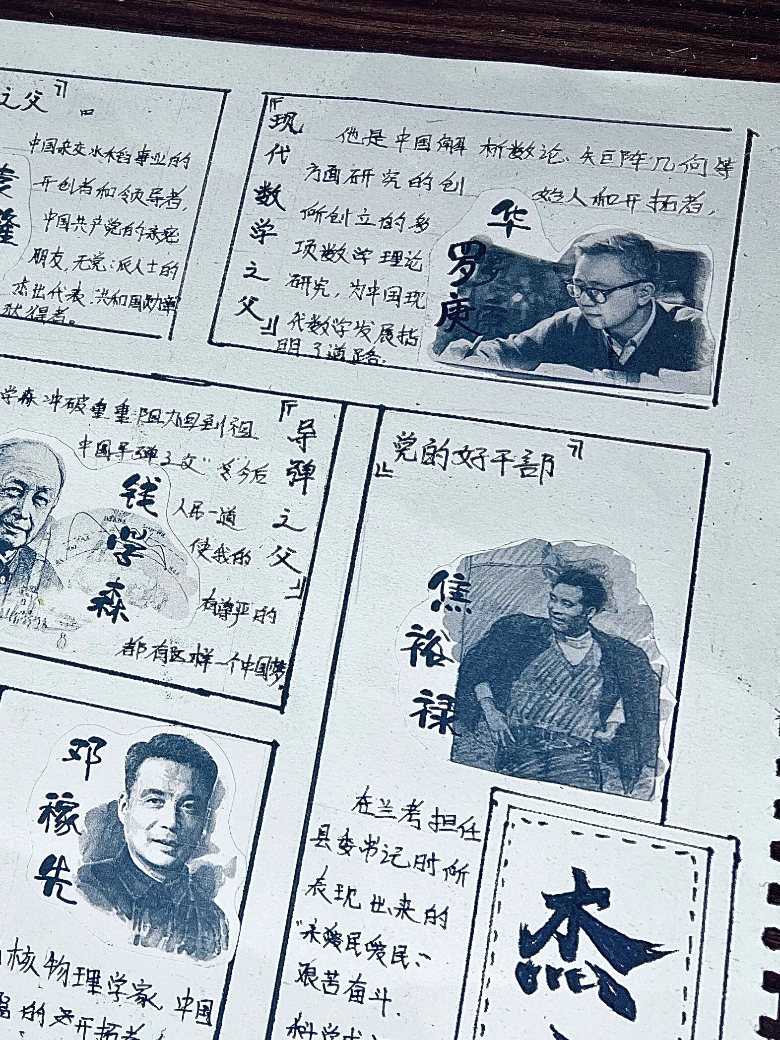 少年中国说手抄报/杰出人物手抄报