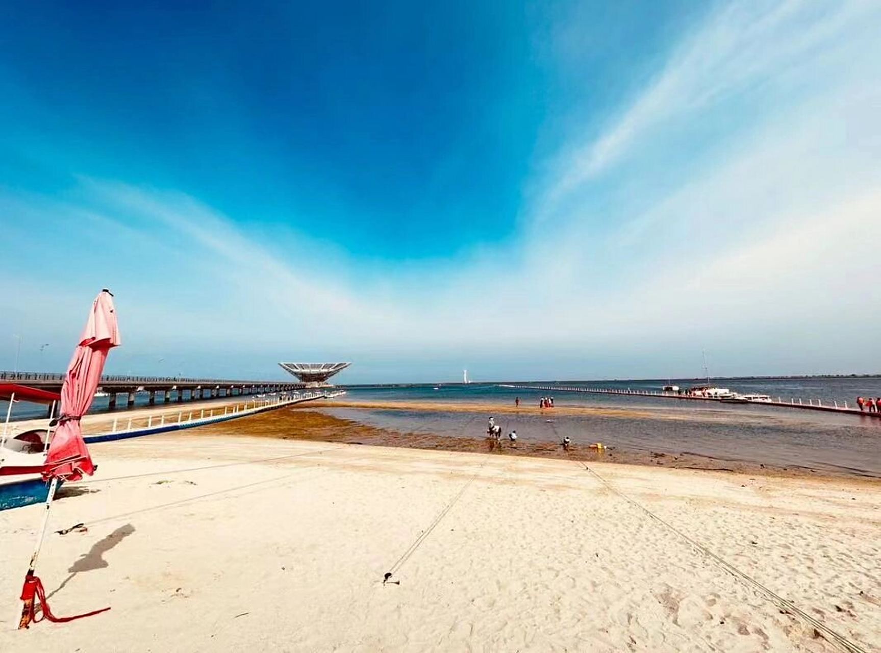 鲅鱼圈绝美海滩9215 8月份来鲅鱼圈老舒服了,大潮可以挖海货,看