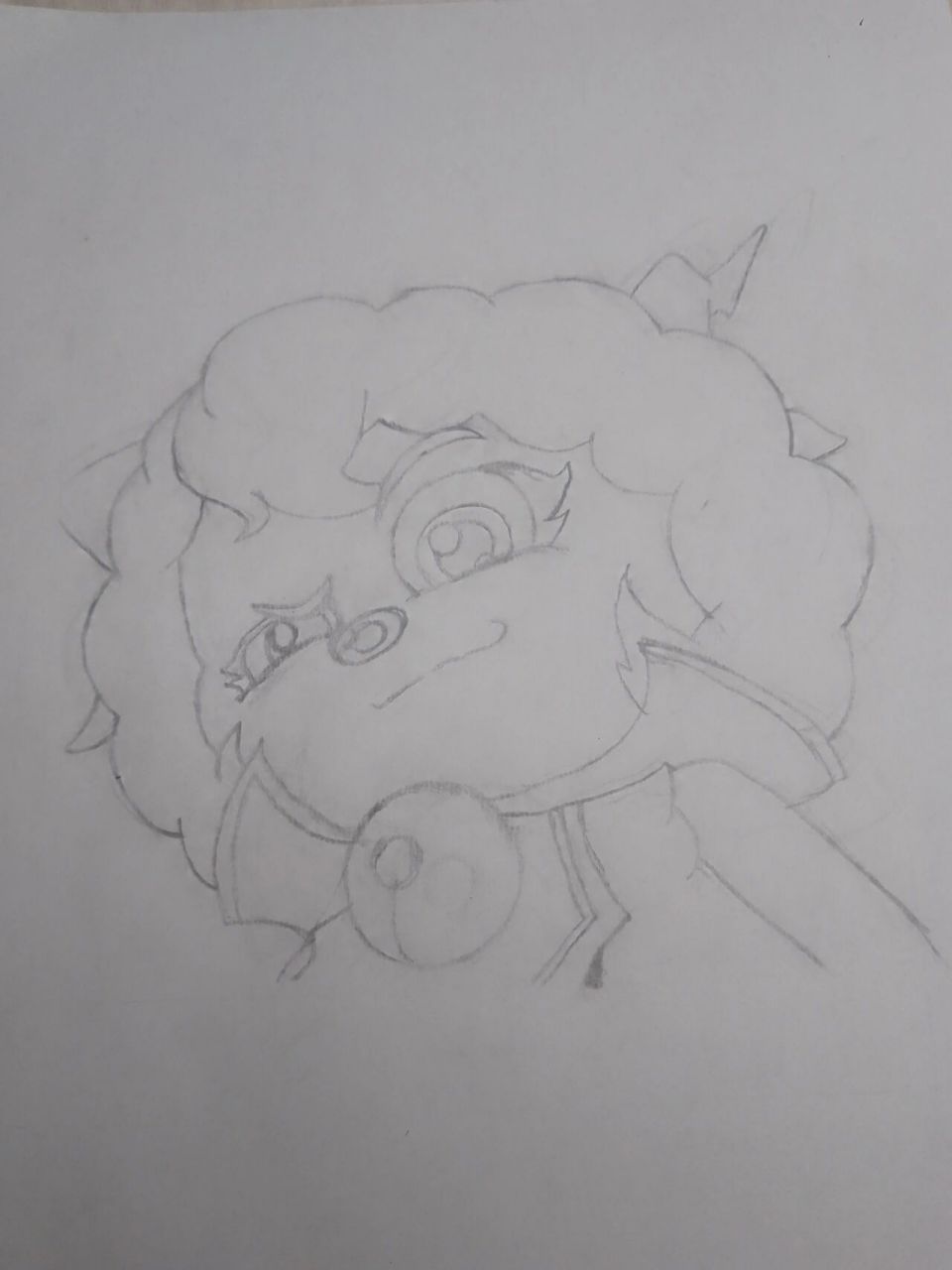 手绘-破影大王喜羊羊 为啥我画的就这么卡哇伊完全没有挑衅和帅的感觉