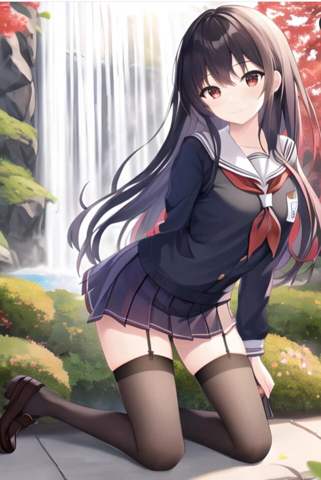 二次元全身女头像