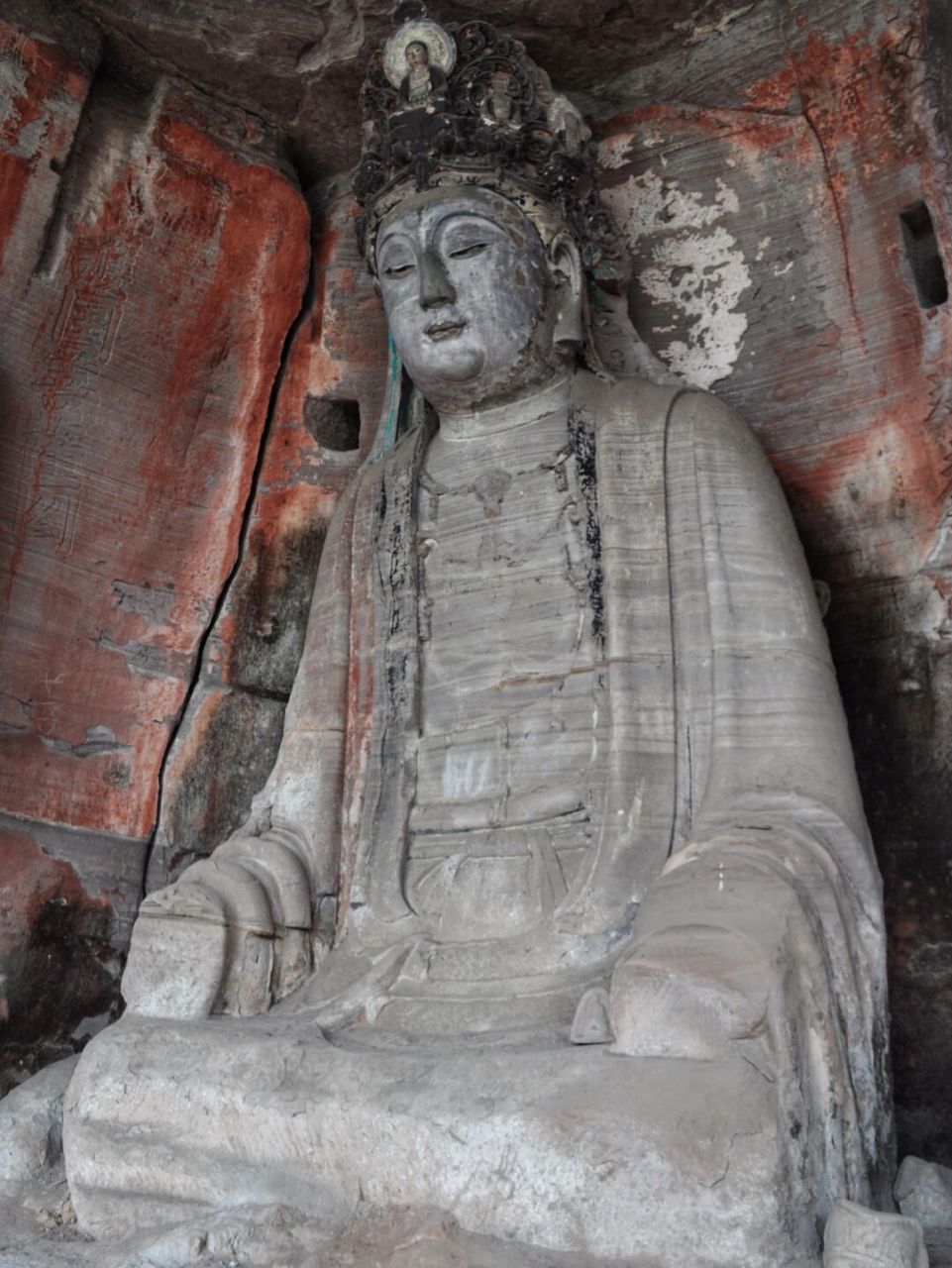 四川旅游|安岳石刻·高升大佛 高升大佛是安岳高升乡大佛寺内大佛岩的