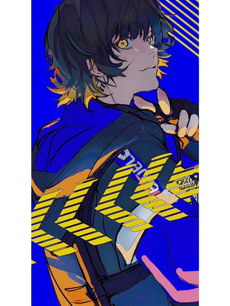 蓝色时尚 #动漫# #蓝色监狱##动漫壁纸# #每日壁纸