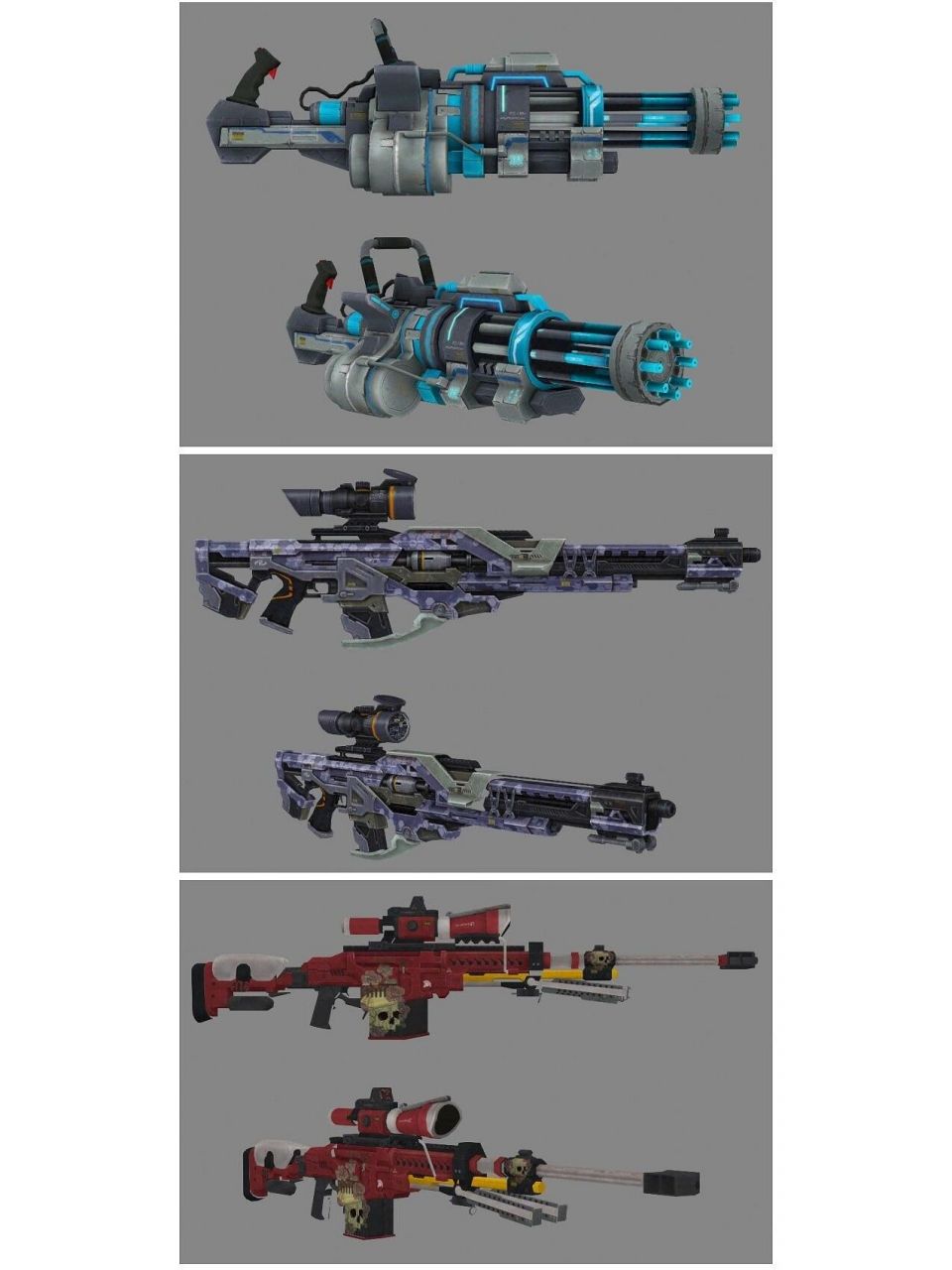 兵器谱-枪械 未来科幻世界的武器装备设定