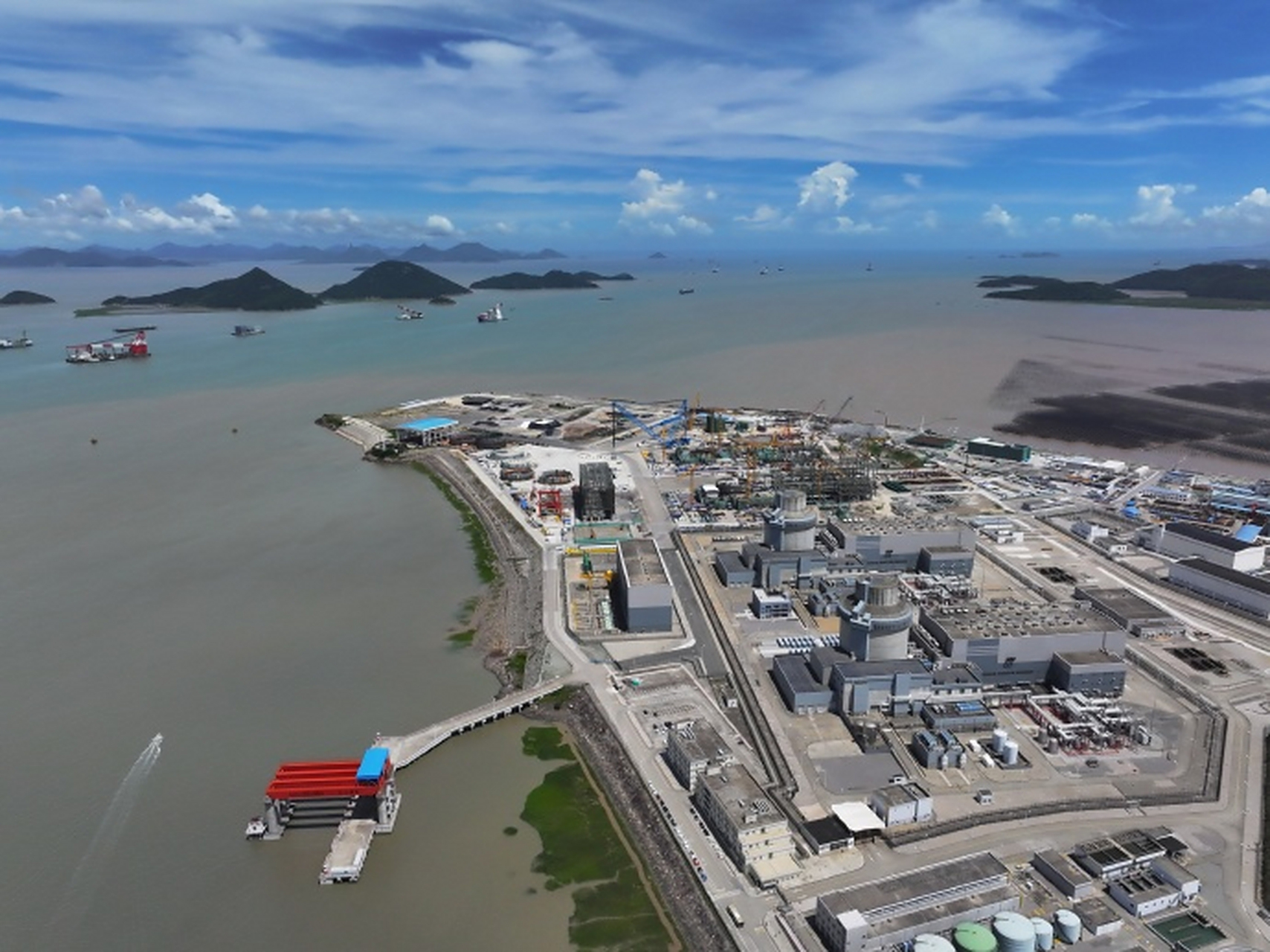 清晨核动力# 大家早安(图:三门核电 )