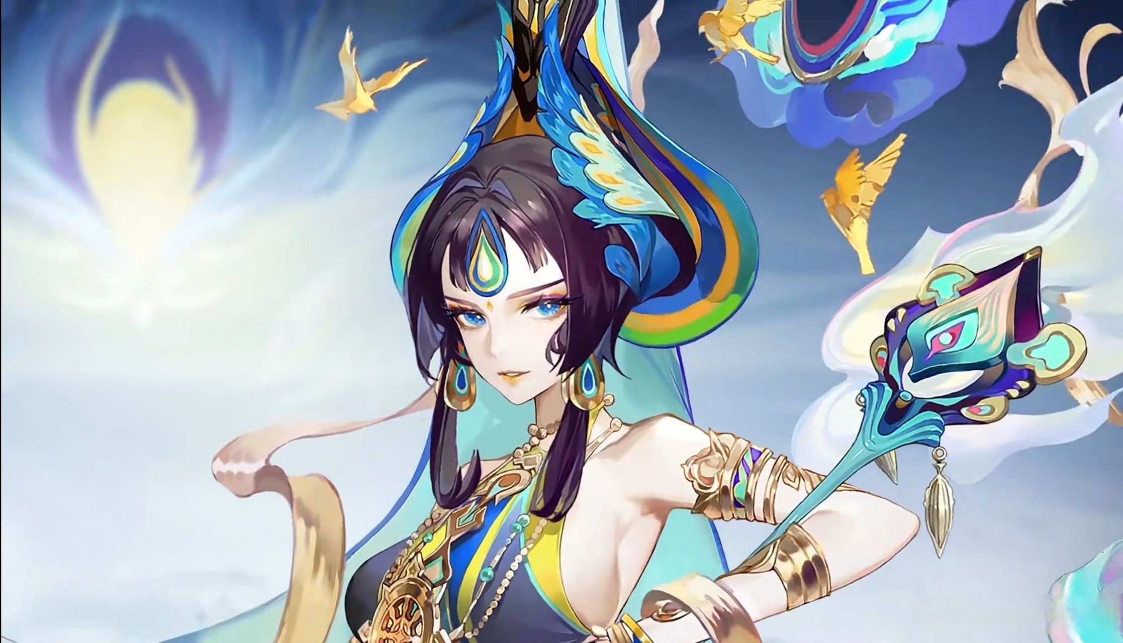 孔雀明王建模立绘一起放出!