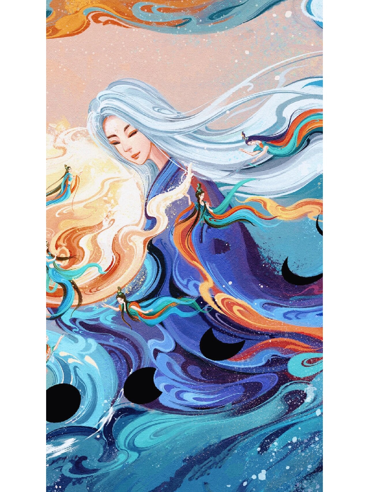 山海经丨月亮女神常羲