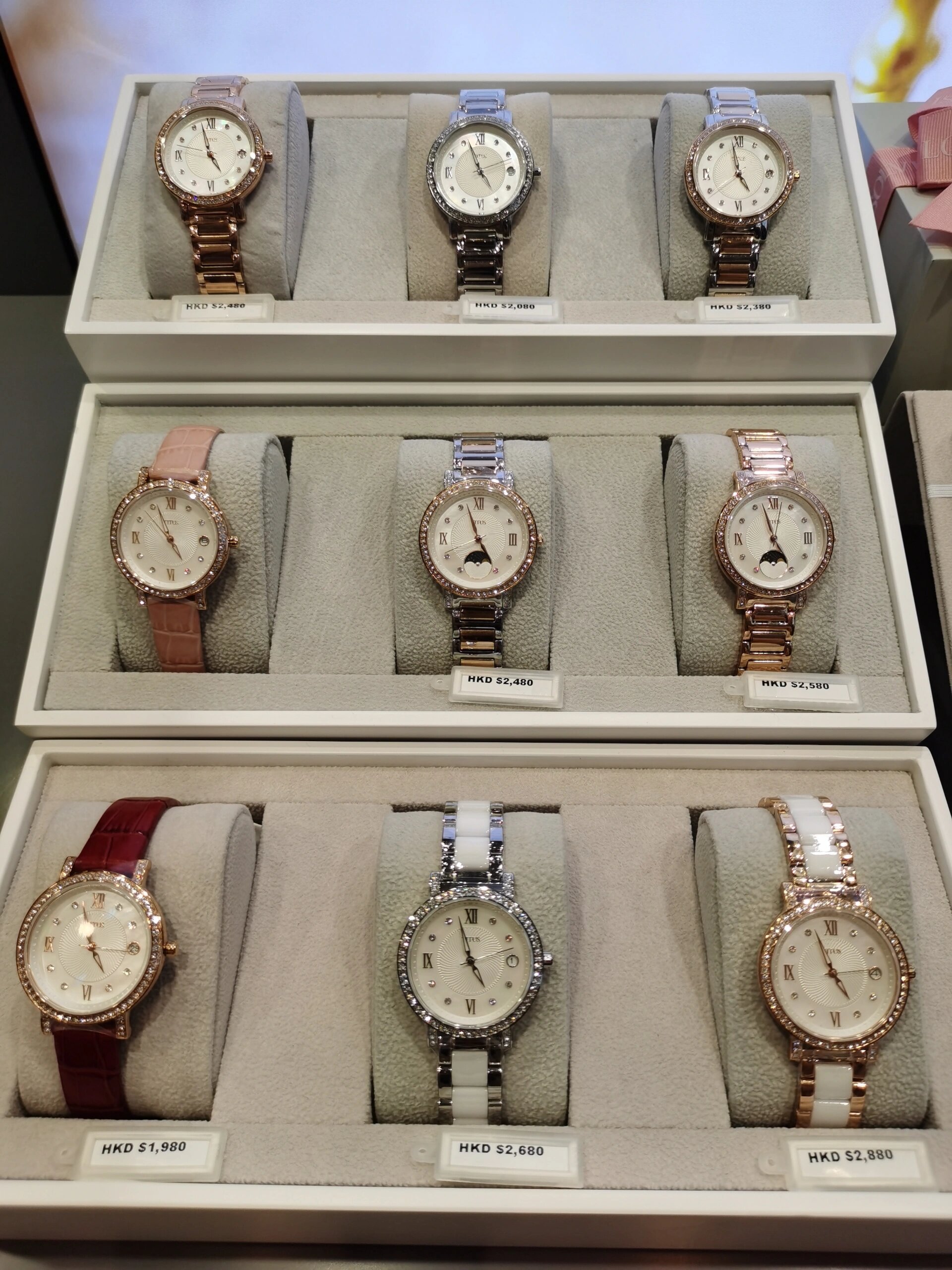 香港时间廊手表-titus铁达时