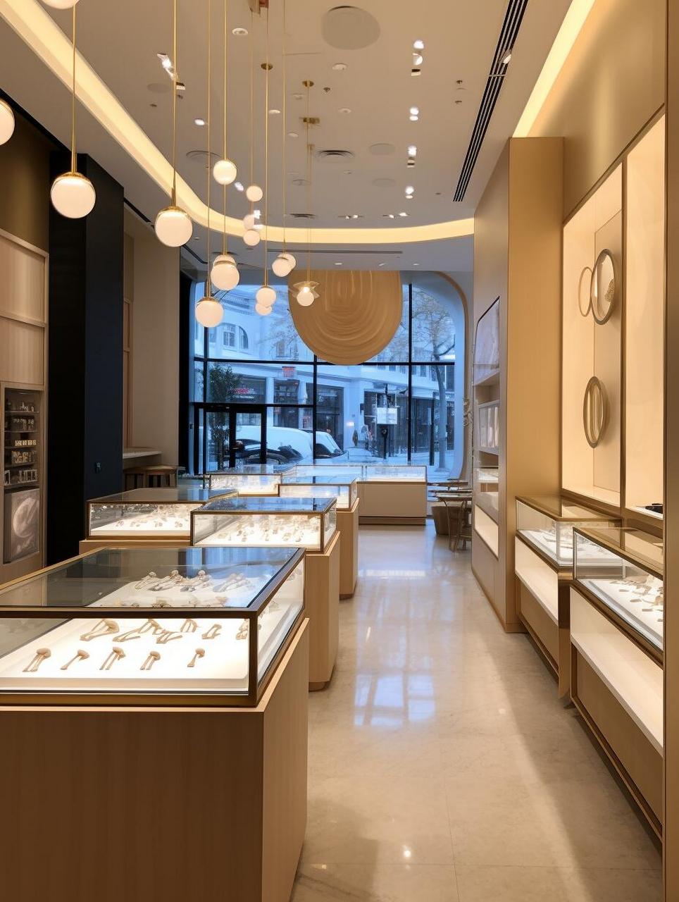 灯光长时间不翻新,店铺灯光暗沉沉的珠宝店真的要注意了7515这种