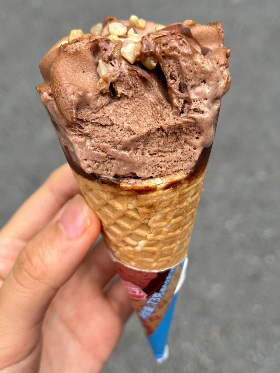 飞鱼脆皮雪糕 造型独特又可爱 雪糕的奶香味好浓郁 入口即化 丝滑又