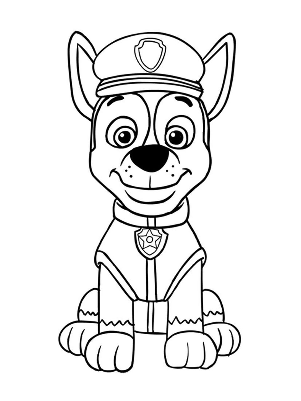 汪汪队16615|手绘线稿9315对比上色96|自取素材 9898