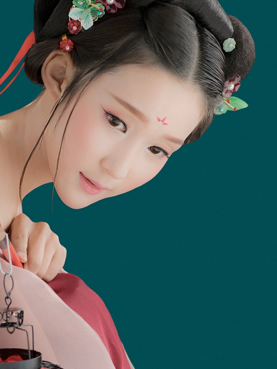 月下美人宛若谪仙子般清丽脱俗04古风写真 分享一组最新客片,好适合