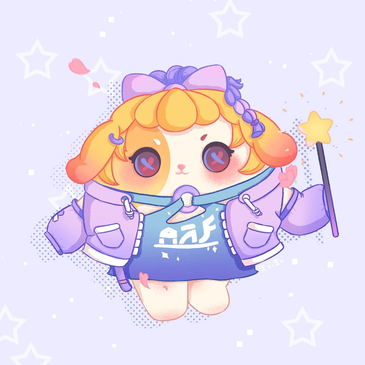 是会魔法的甜酷阿莉耶|蛋仔派对头像      这是一些画好的,跟即将要画