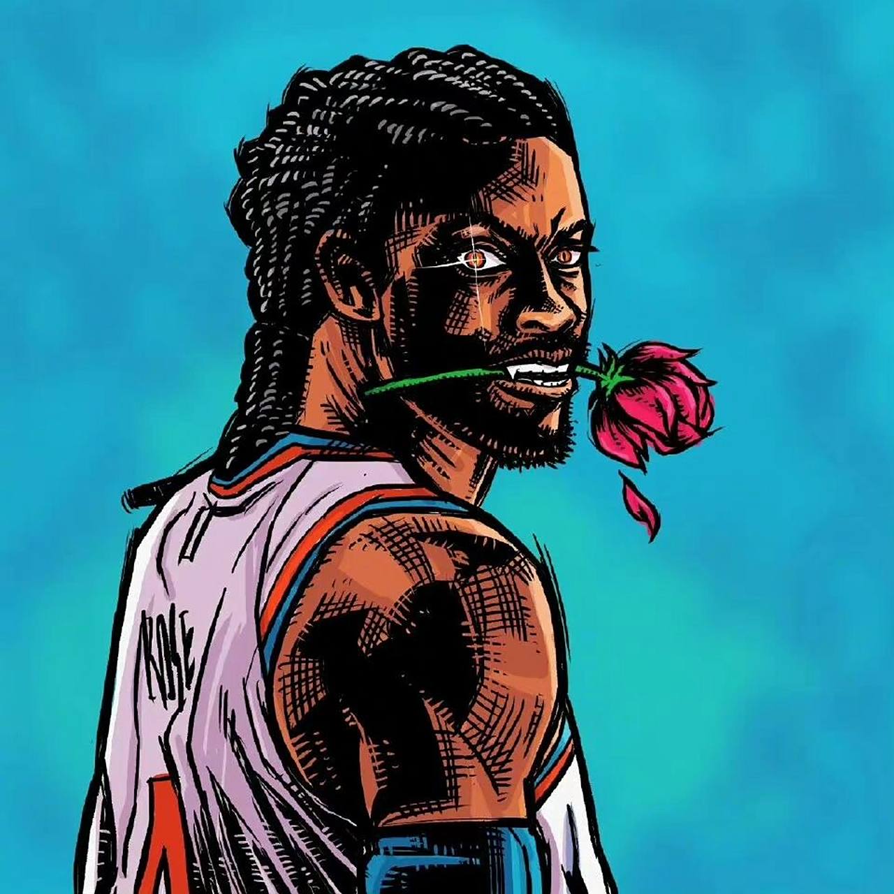 96nba球星插画头像91 有你喜欢的nba球星头像吗?