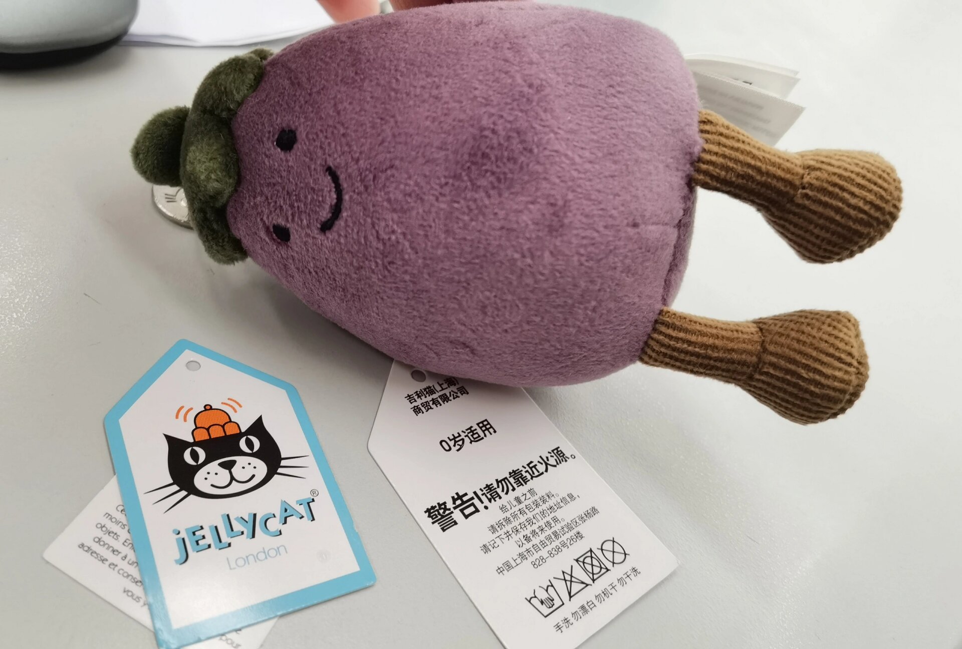 jellycat的中文居然是