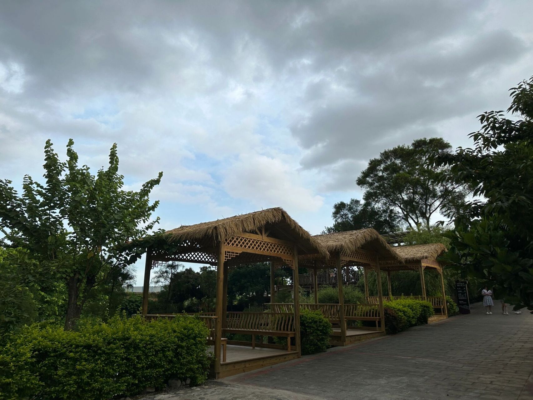 厦门集美区古樾山庄 住在灌口的伙伴邀约来亲子游,开车来古樾山庄