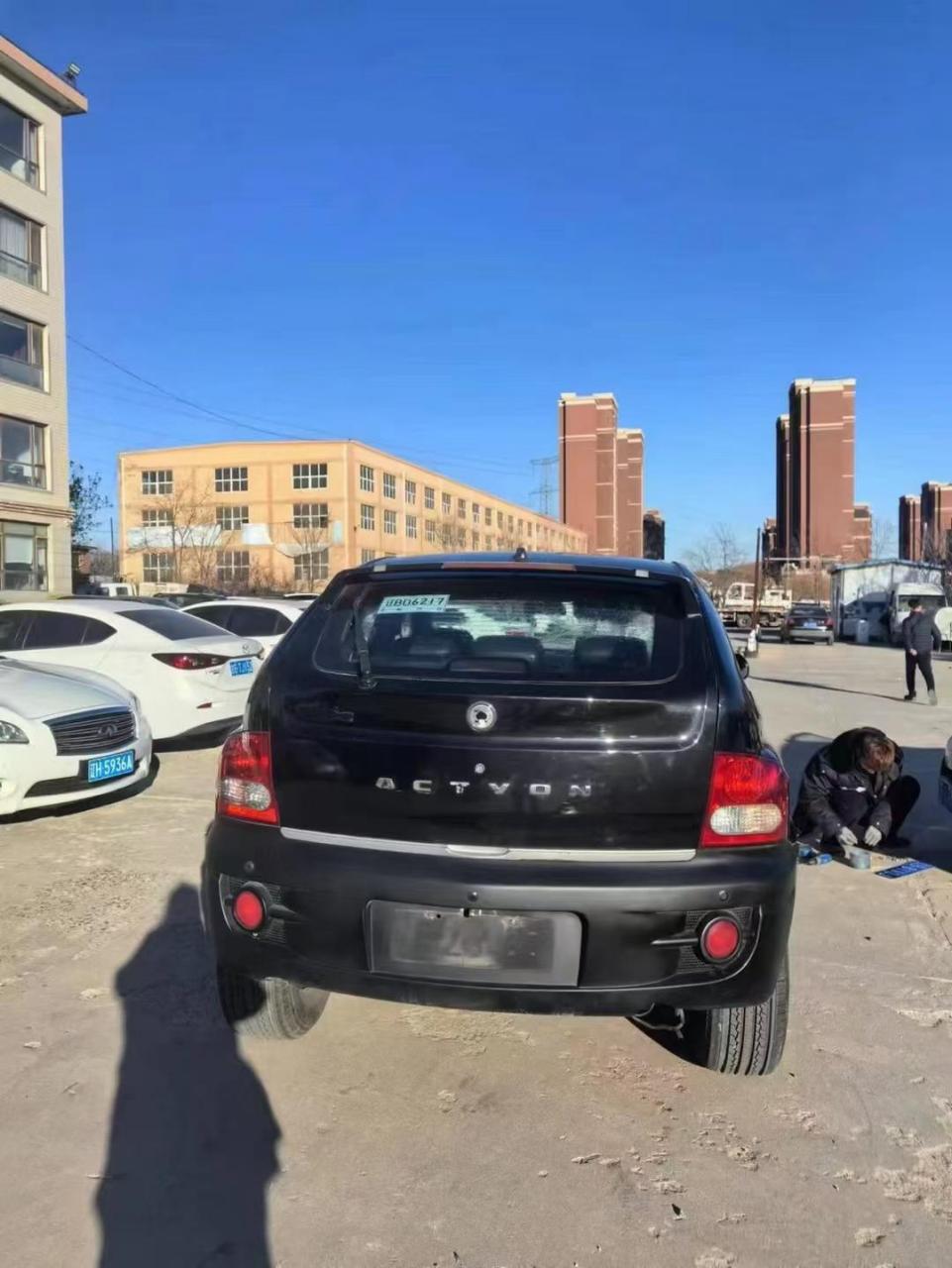 07年韩国双龙,奔驰2.