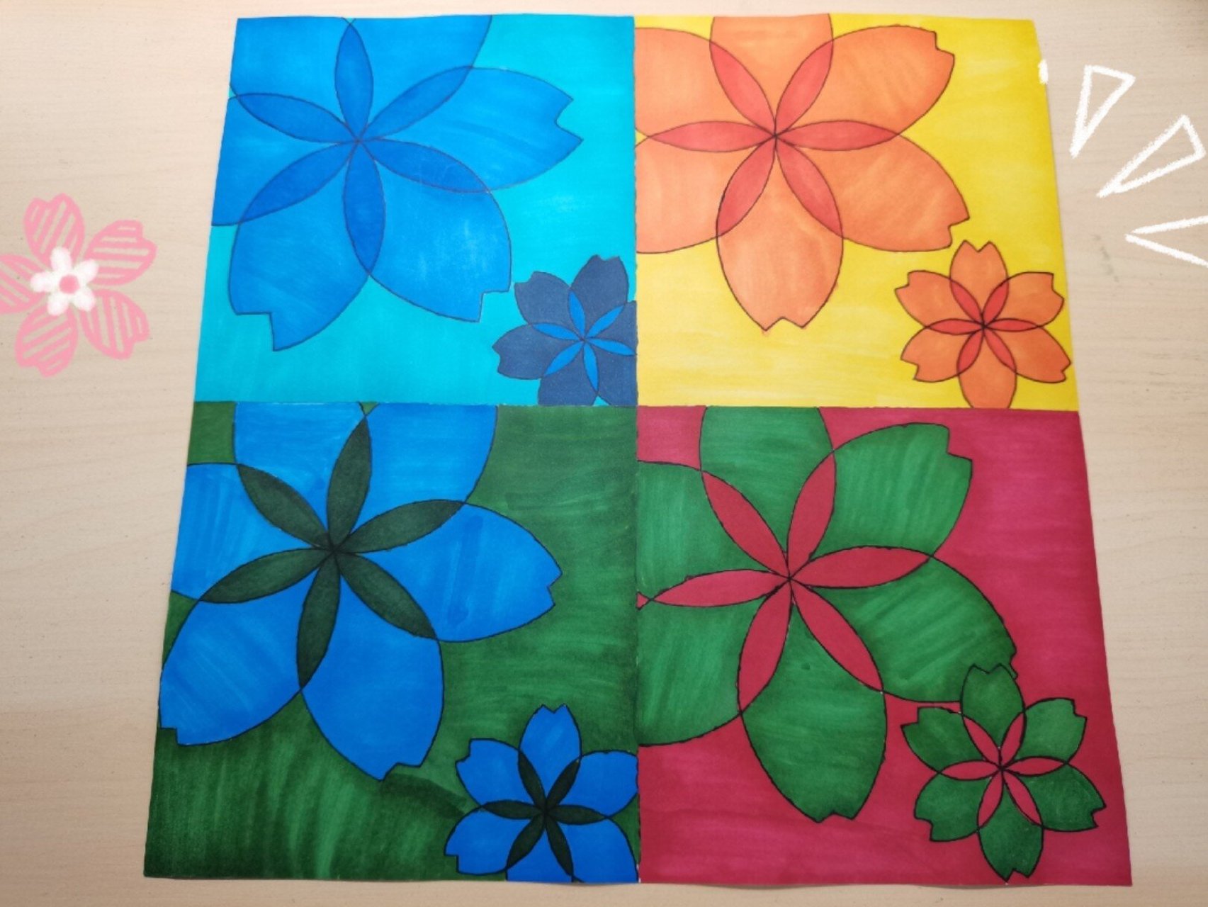 新的一周95 色彩对比 97同类色相对比 99类似色相对比 98对比