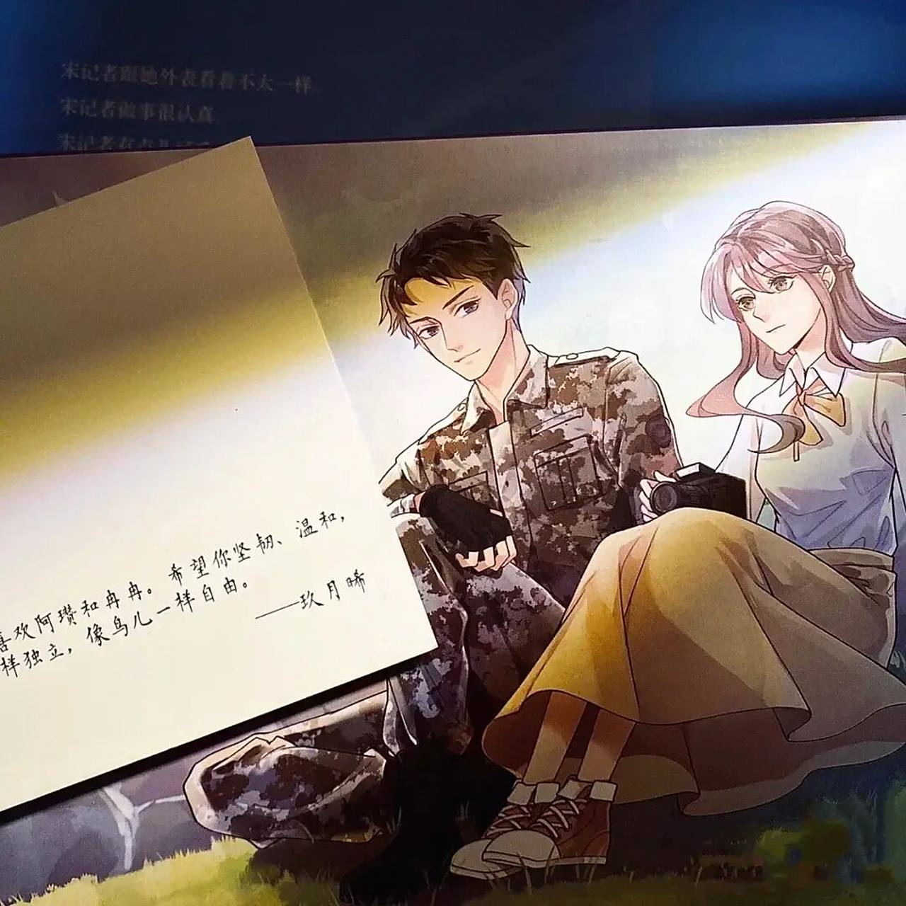 " 93书名:《白色橄榄树》 93人物:男主维和军人李瓒vs女主战地