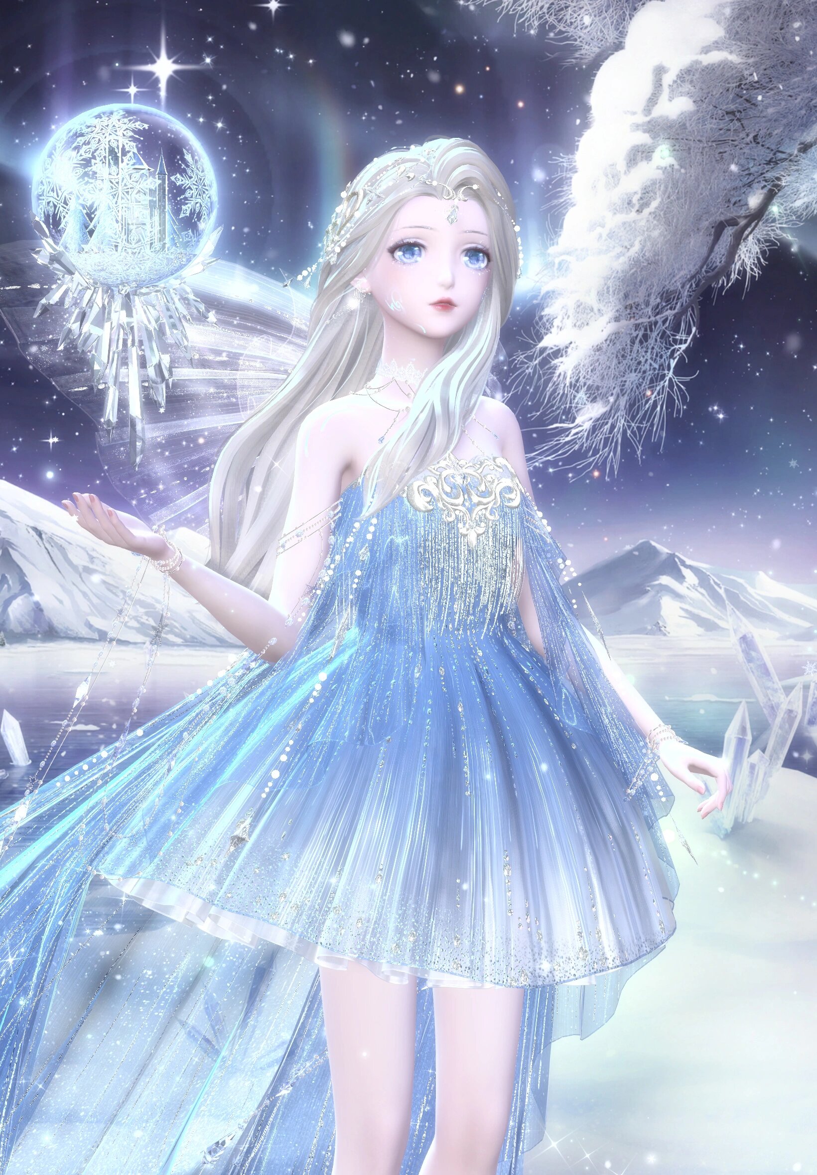 冰雪奇缘艾莎女王