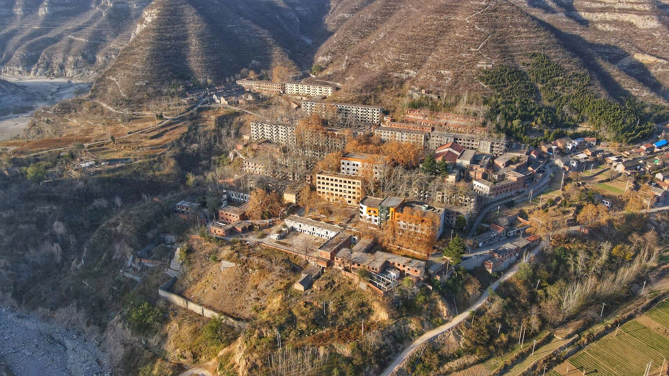 13探秘冷战时期三线建设焦作丹河480电厂 偶然间在网上刷到了一条探秘