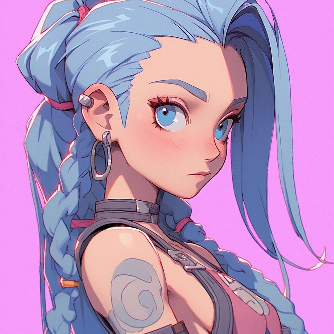 金克丝头像 我是疯子—有医生开的证明!🈲️商用    ## zhi