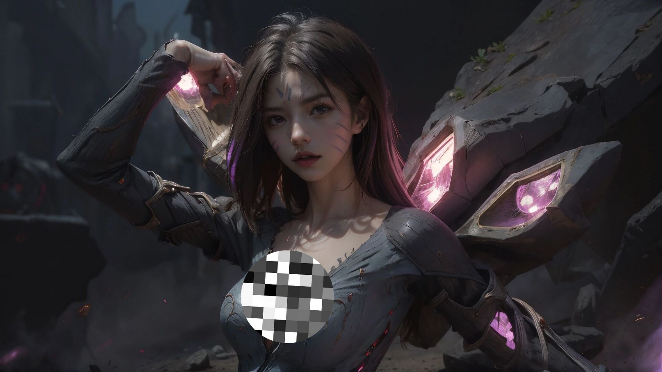 卡莎壁纸 卡莎电脑壁纸 我的卡莎几点回家