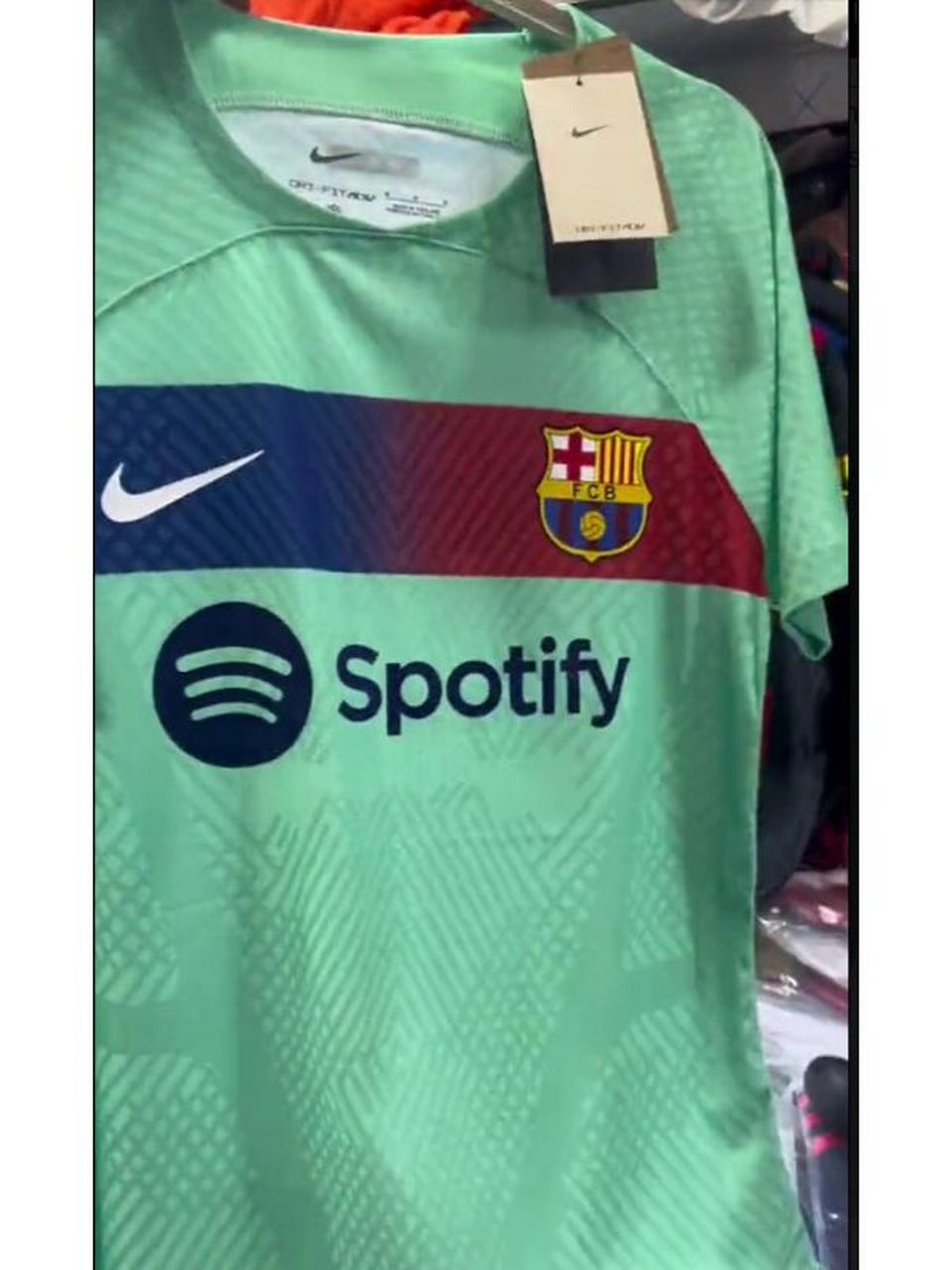 巴塞罗那2023-24赛季第三球衣 #足球#0202#小红书竞技场#0202