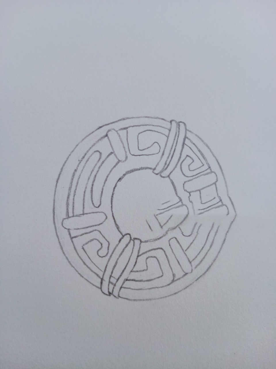 古风玉佩简笔画