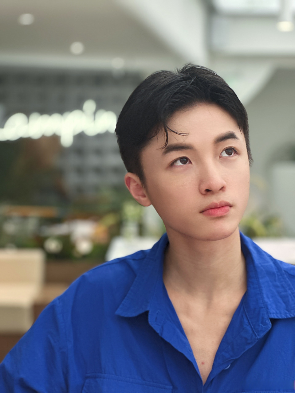 夏日青春派对# blue and white #石悦安鑫