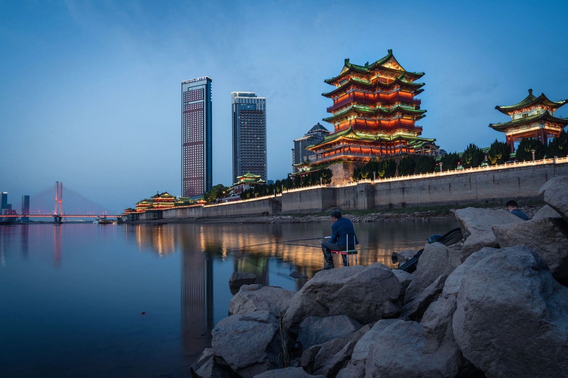 南昌赣江江滩98|秋水共长天一色 91落霞与孤鹜齐飞,秋水共长天一