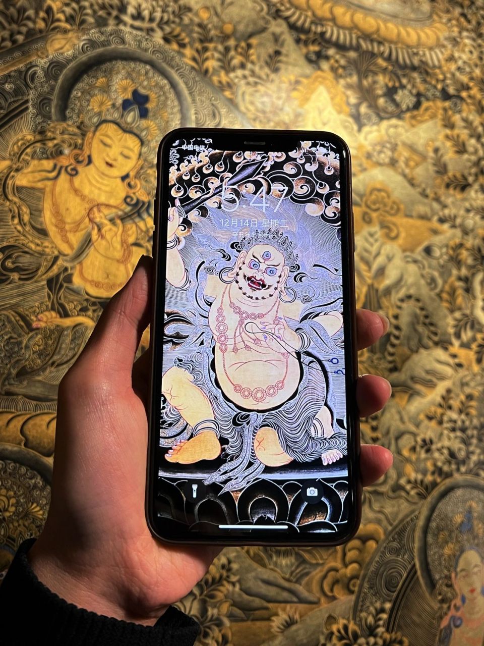 青出唐卡|不动明王壁纸来了(属鸡的宝收藏 —