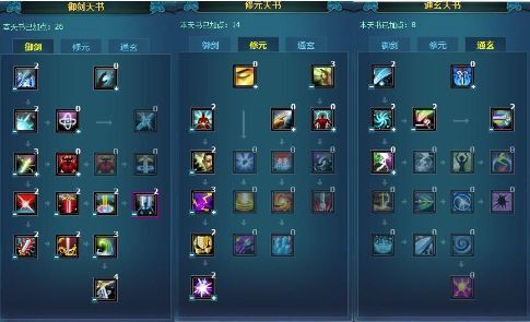 诛仙2青云加点技能天书加点图(诛仙三青云技能详情图解) 在《诛仙2》