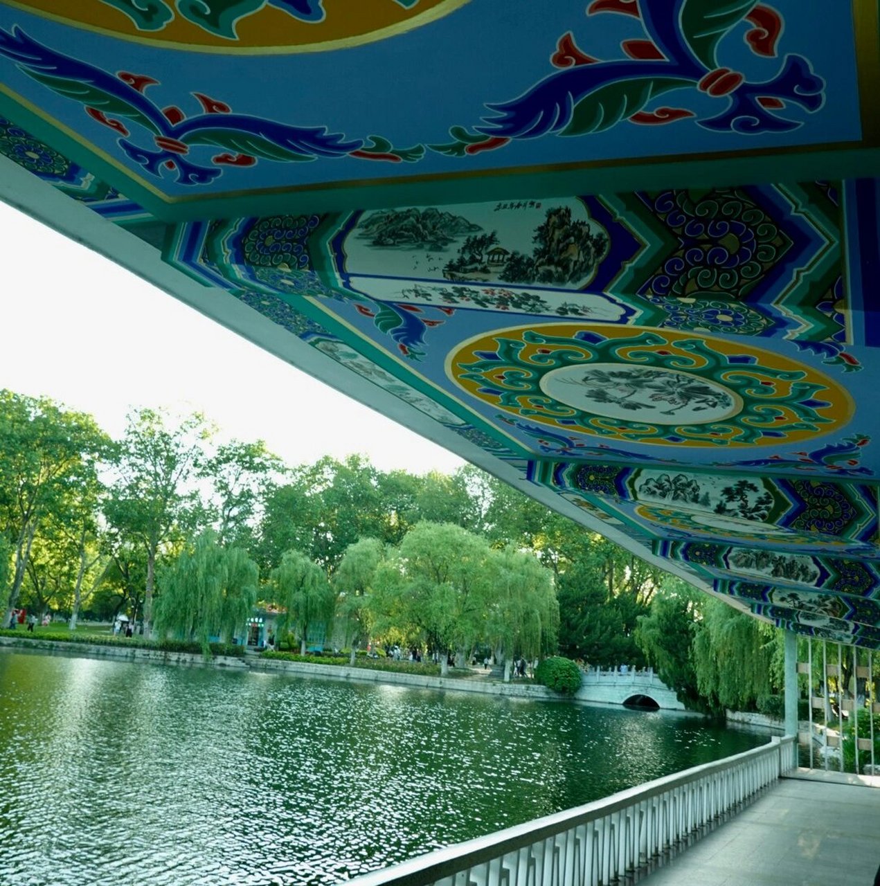 景点之一 逍遥津7415   迎夏之首 满园郁郁葱葱 逍遥津作为合肥市