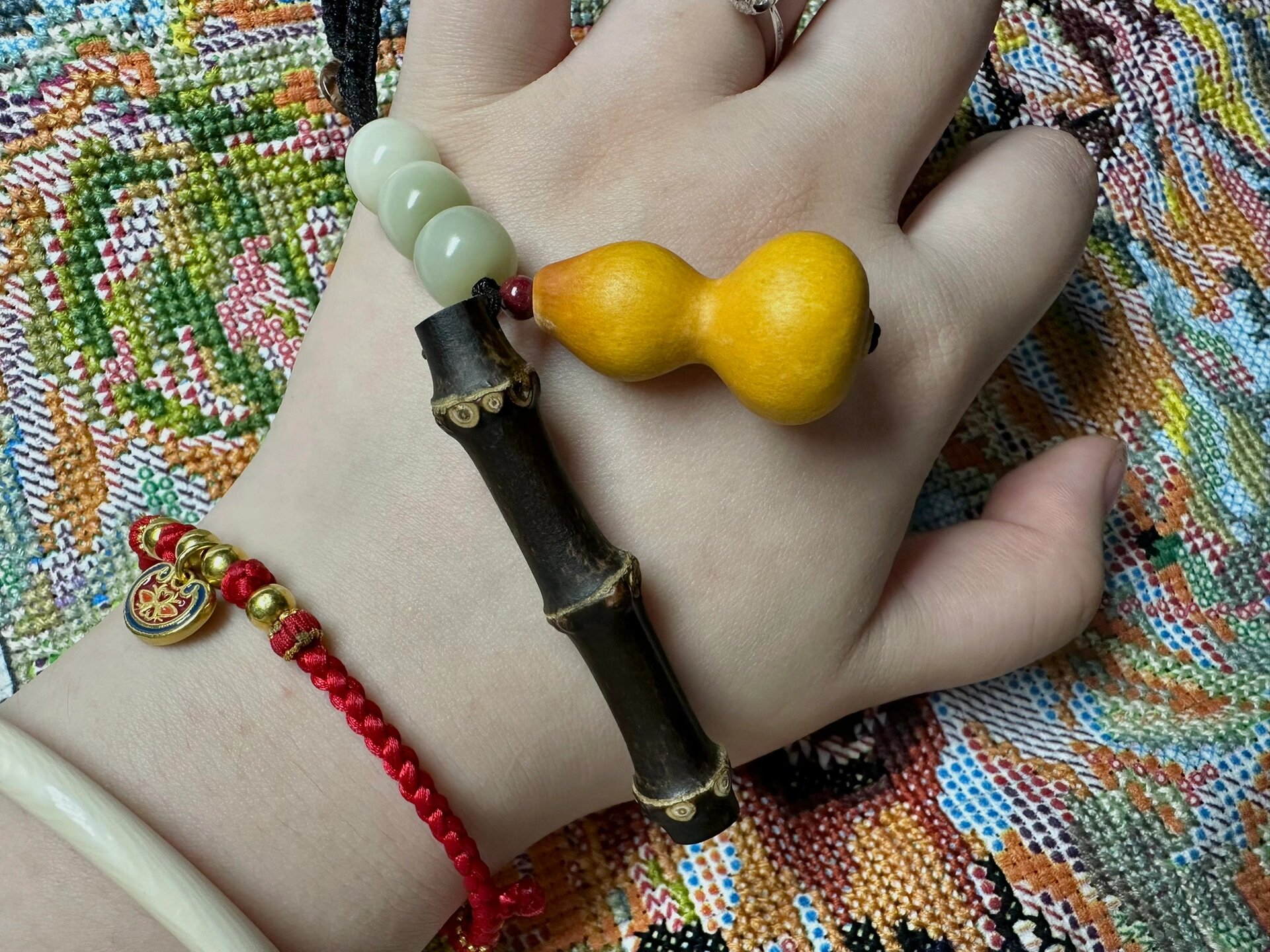 盘盘盘系列|紫竹根把件