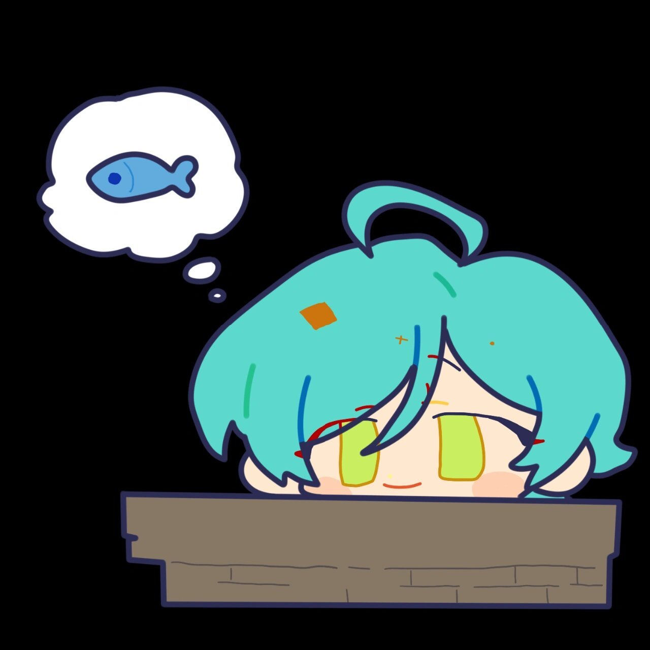 表情包原图(应该是透明底) #刘浩存# #偶像梦幻祭2# #天城一彩# #逆先