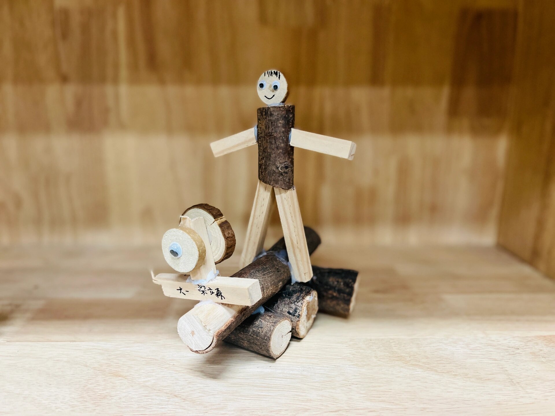 幼儿园木工坊作品展示来啦