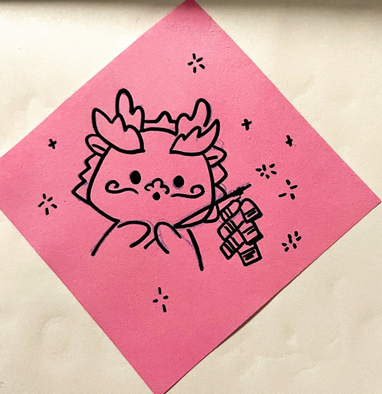 可爱龙龙简笔画