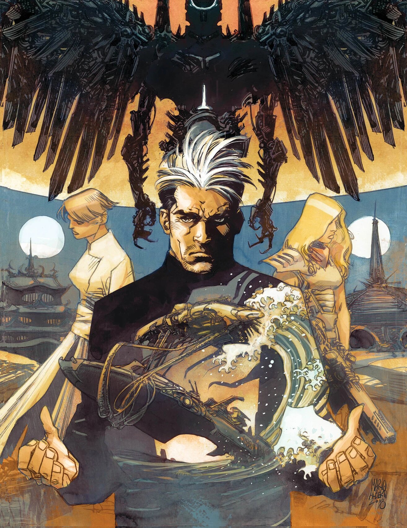 在漫画行业拥有30年经验的大佬画作欣赏